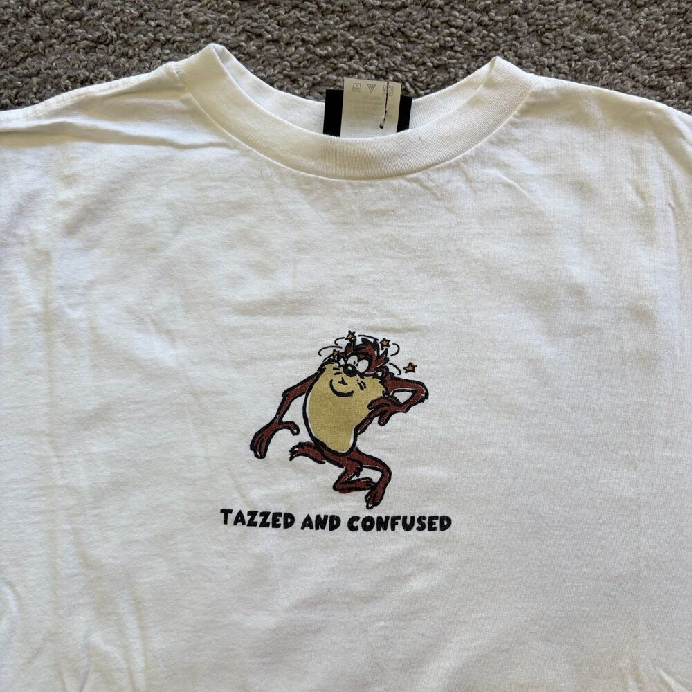 Vintage 90s Tazmanian Devil Taz Tazzed And Confused Joe Boxer Size XL